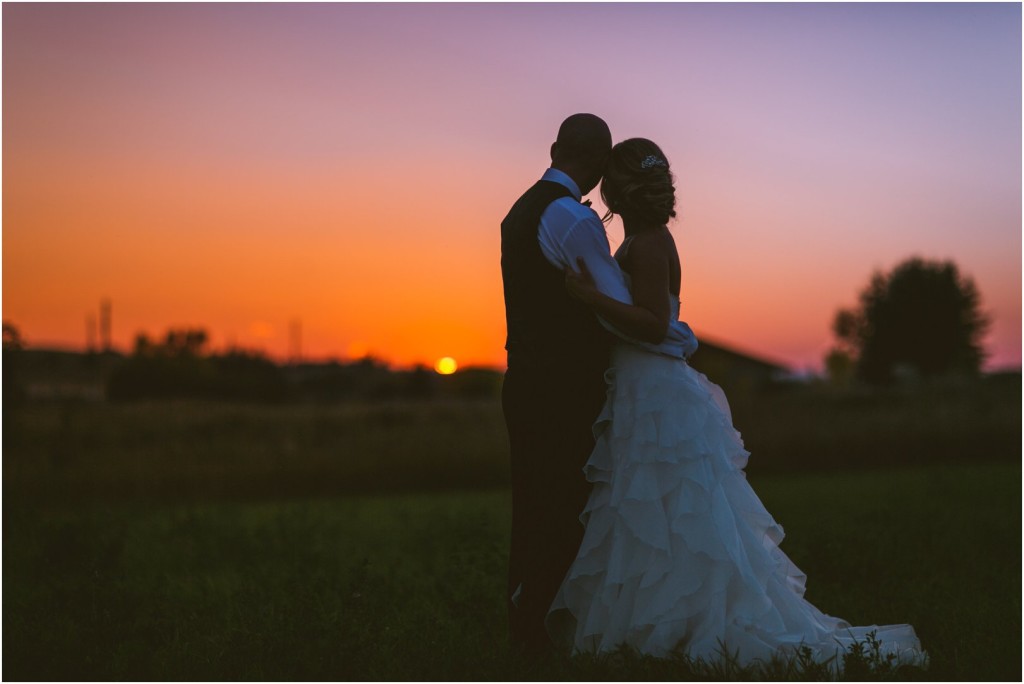 calgary wedding photographer bride and groom okatokes sunset
