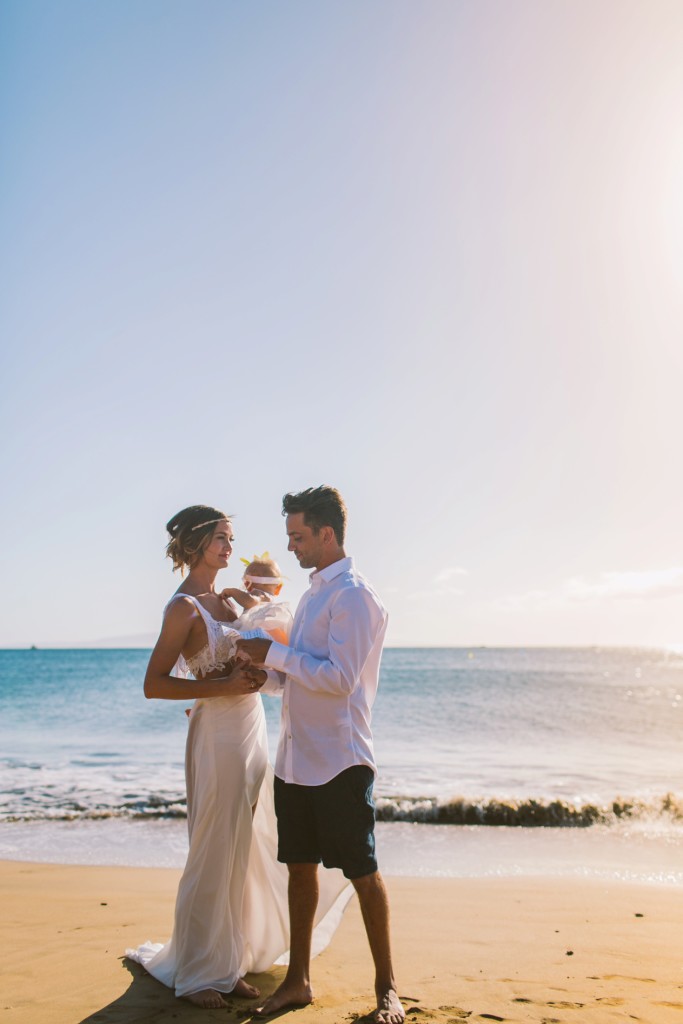 Maui Beach Wedding Ceremony Sugar Beach Events