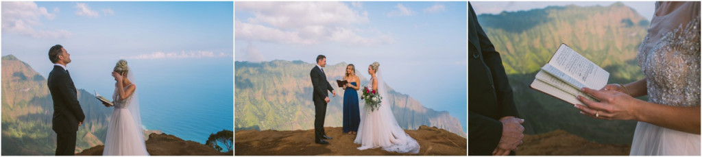 kauai elopement wedding photographer kokee kalalau canyon