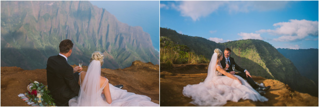 kauai elopement wedding photographer kokee kalalau canyon