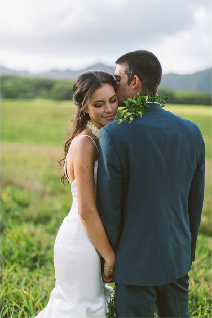 anahola kauai bride and groom wedding photography