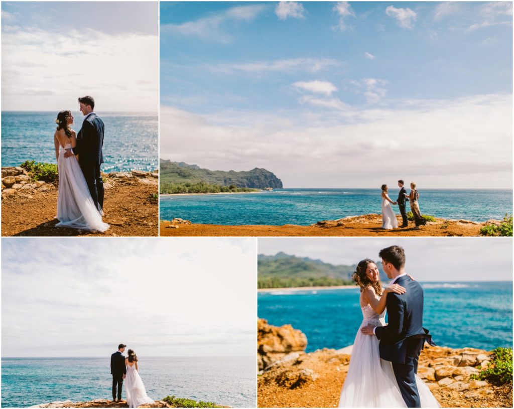 kauai wedding photographer south side elopement 